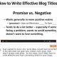 How To Write Smart WordPress Blog Titles