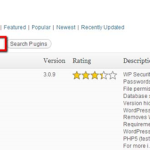 Installing and Activating The WP Security Scan Plugin